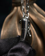 "Dolce &amp; Gabbana" Botanical design silver necklace