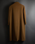 "BURBERRYS" 80's-90's Camel tone cashmere mix chester coat