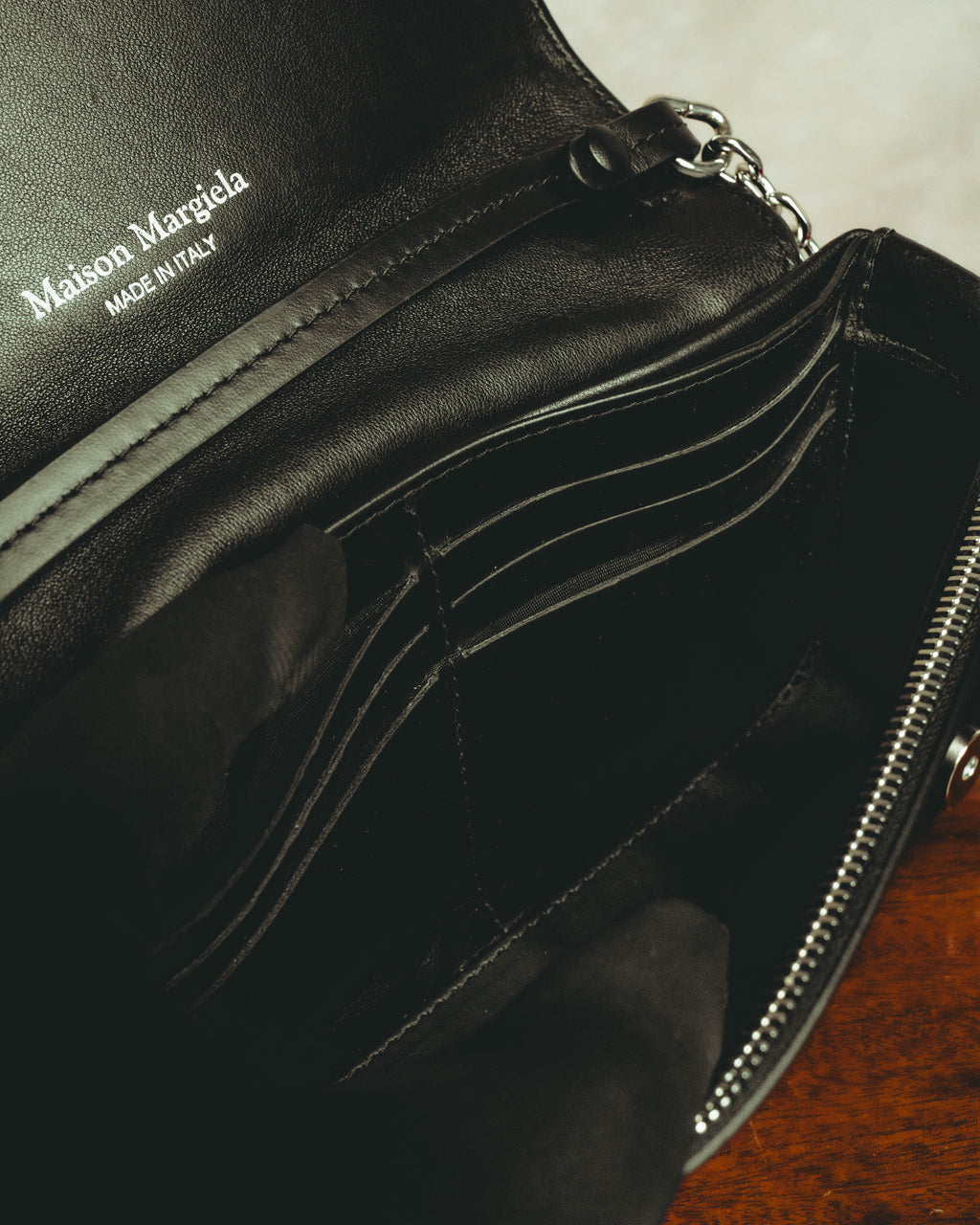 –SPECIAL– "Maison Margiela" 2020's Quilted leather chain shoulder bag