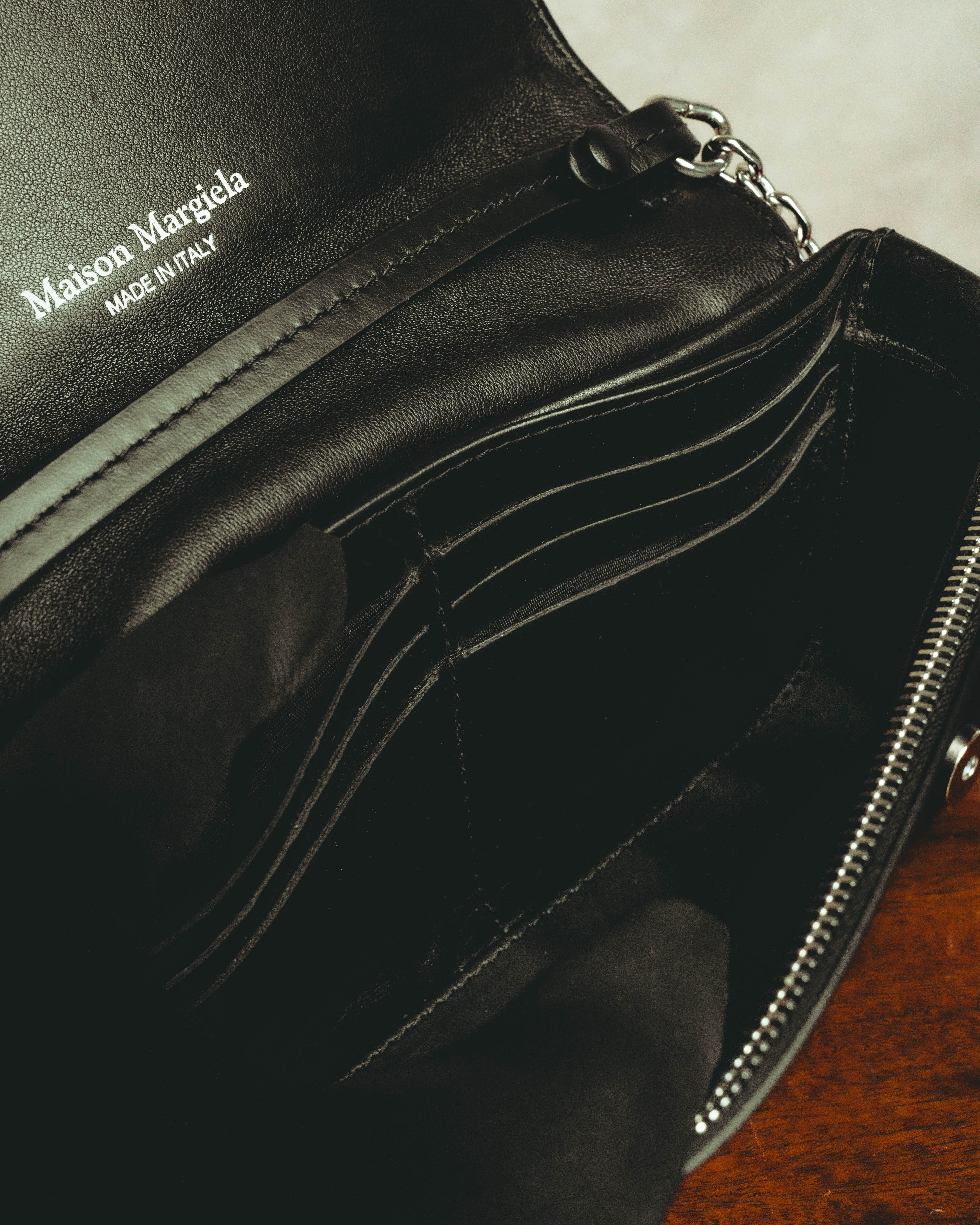 –SPECIAL– "Maison Margiela" 2020's Quilted leather chain shoulder bag