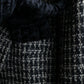 "GIORGIO ARMANI" Twill houndstooth pattern tailored jacket