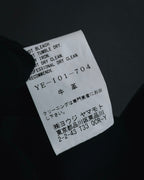 "Y’s" 22AW sculptural kiss-lock leather bag