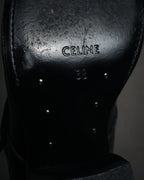 “CELINE” 19-23 Multi buckle zip biker boots