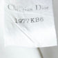 "Christian Dior" 1 button pure white short length tailored jacket