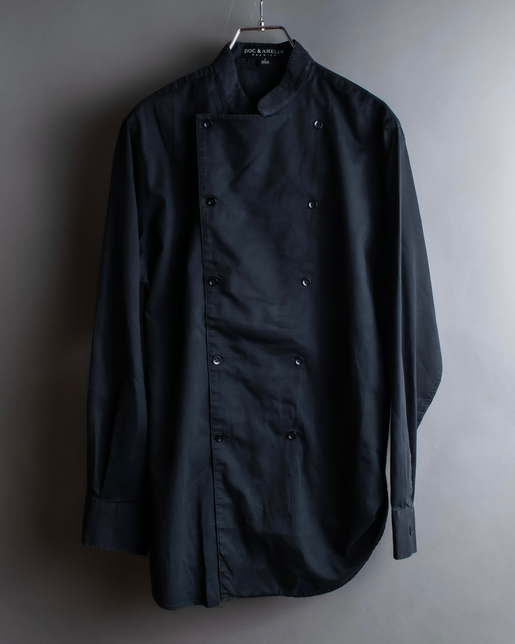 "Vintage double breasted chef shirt"
