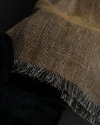 "HERMES" Gaultier period fringe design wrap skirt