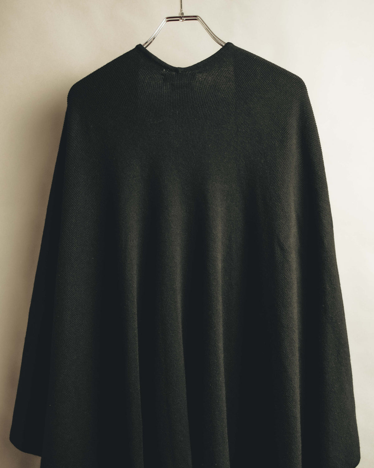"CELINE" 80's Luxurious cashmere cape