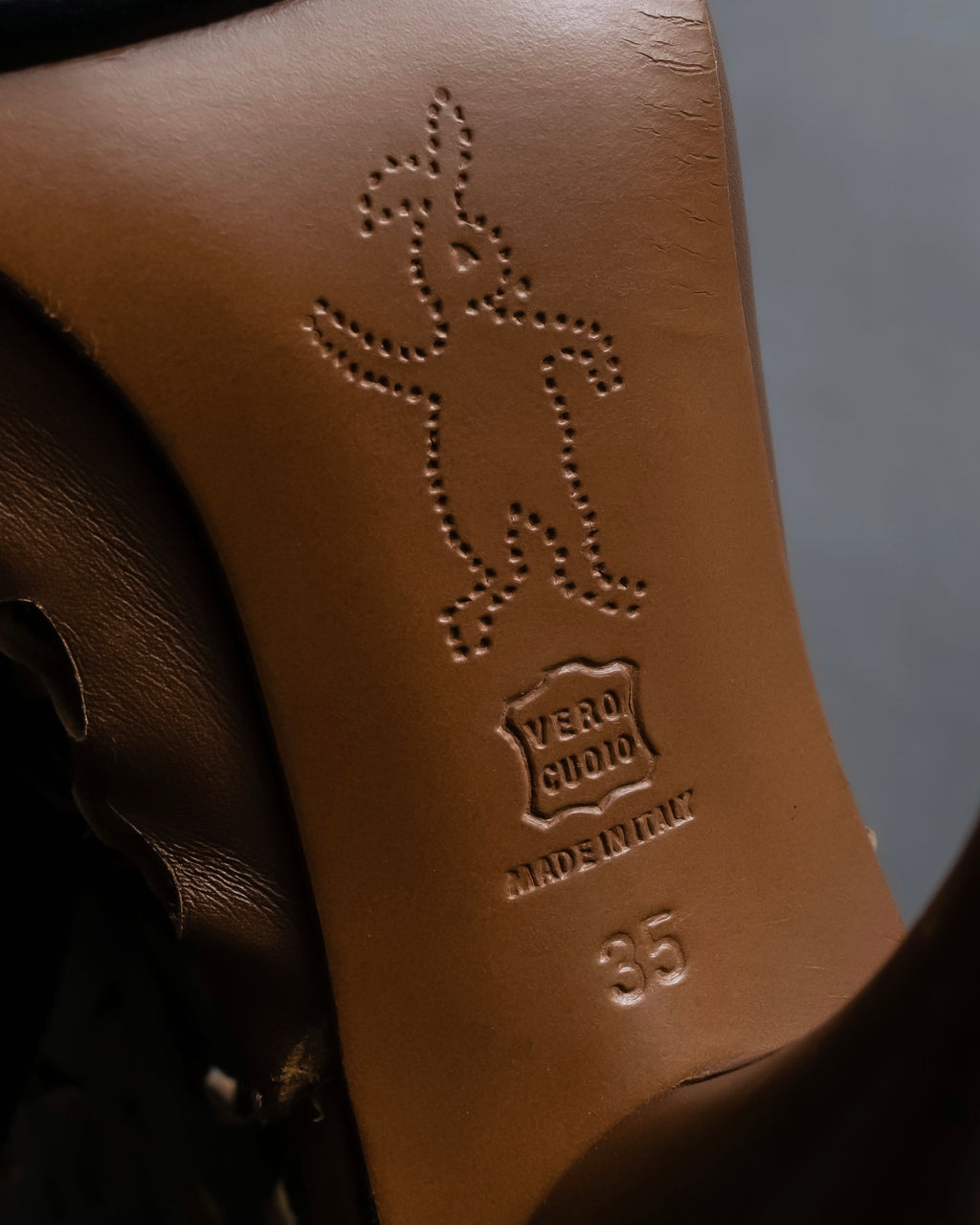 "MARNI" Geometric cut heel leather boots