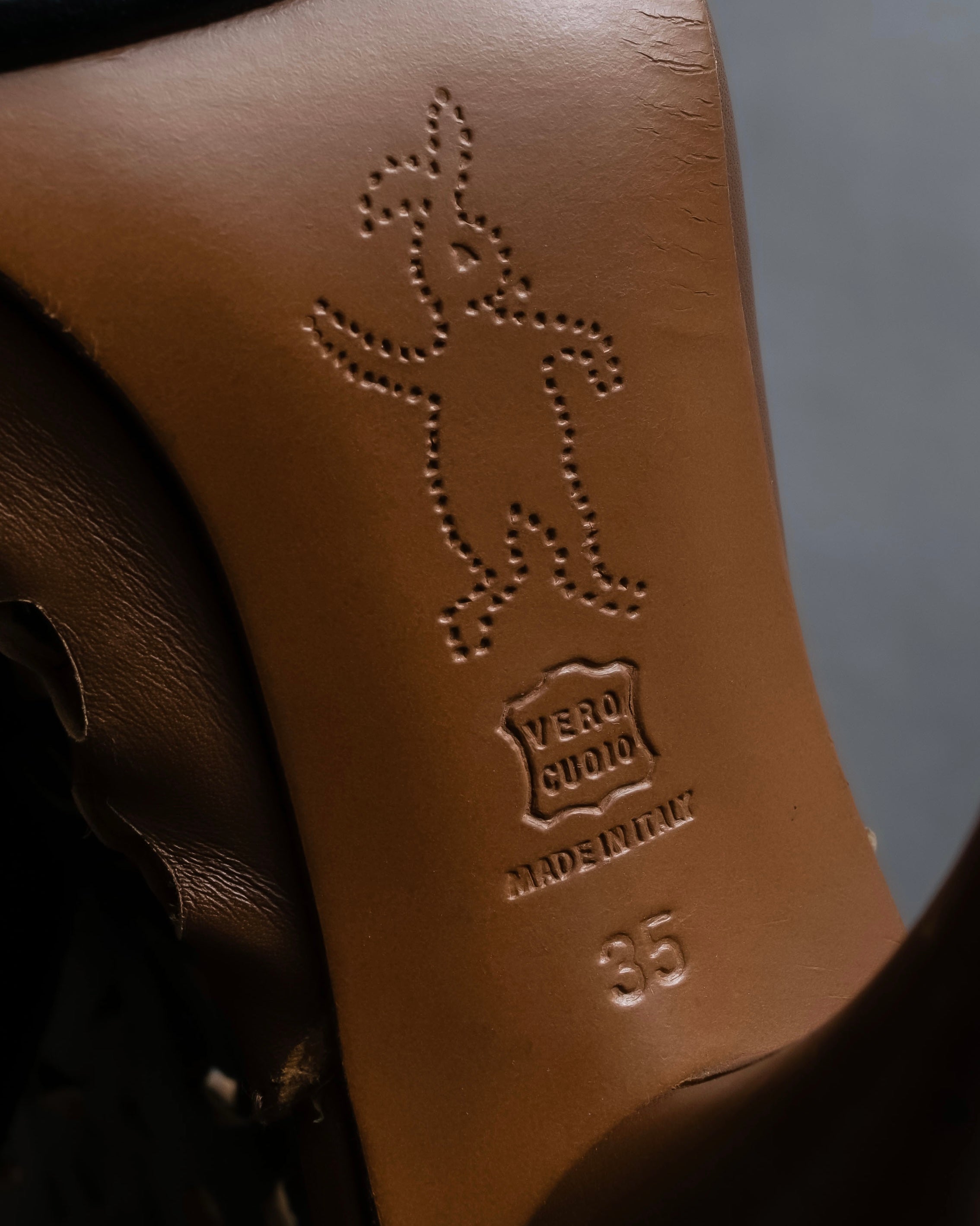 "MARNI" Geometric cut heel leather boots