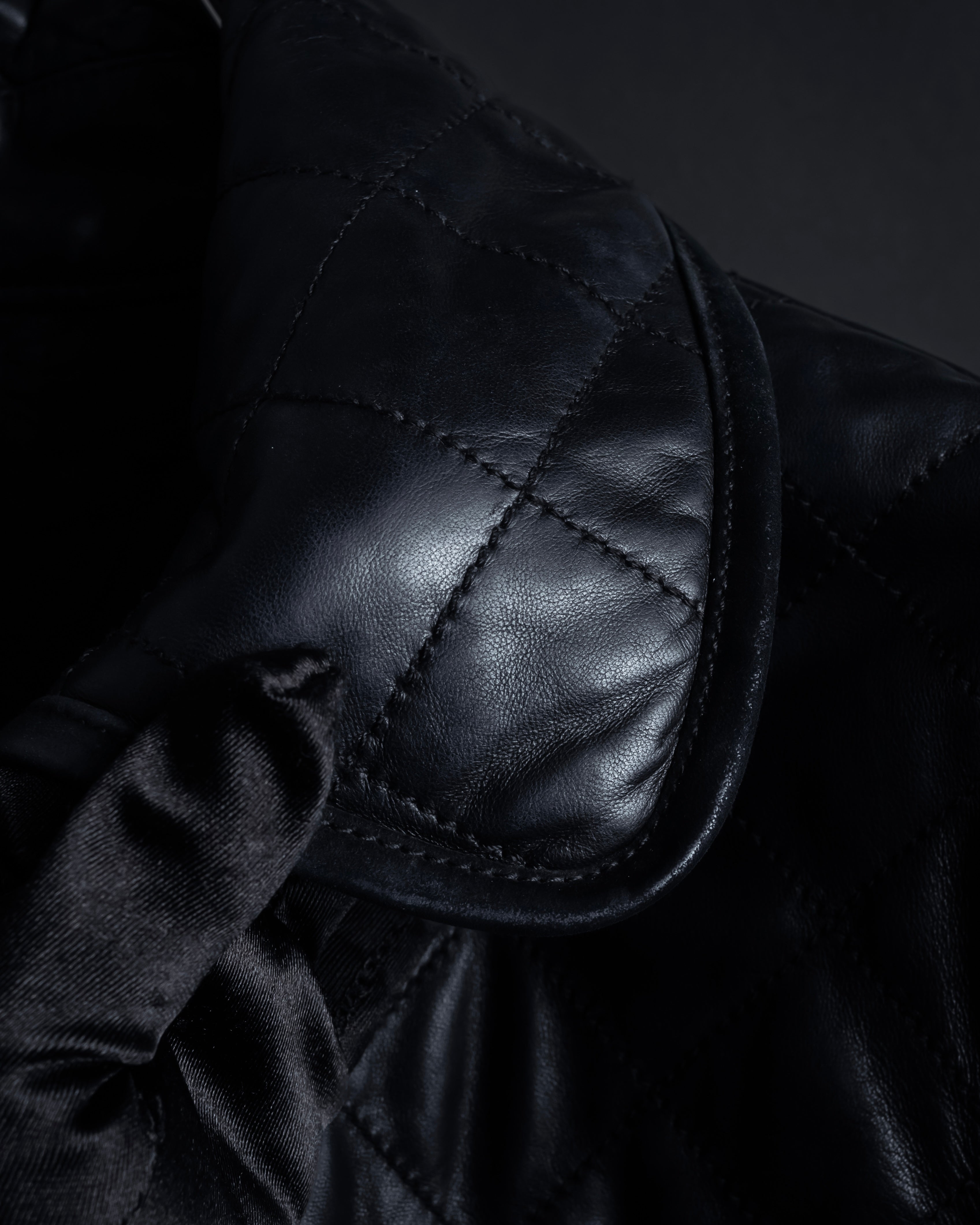 -SPECIAL- "LOEWE" 2009-2013's Quilted design reversible lambskin jacket