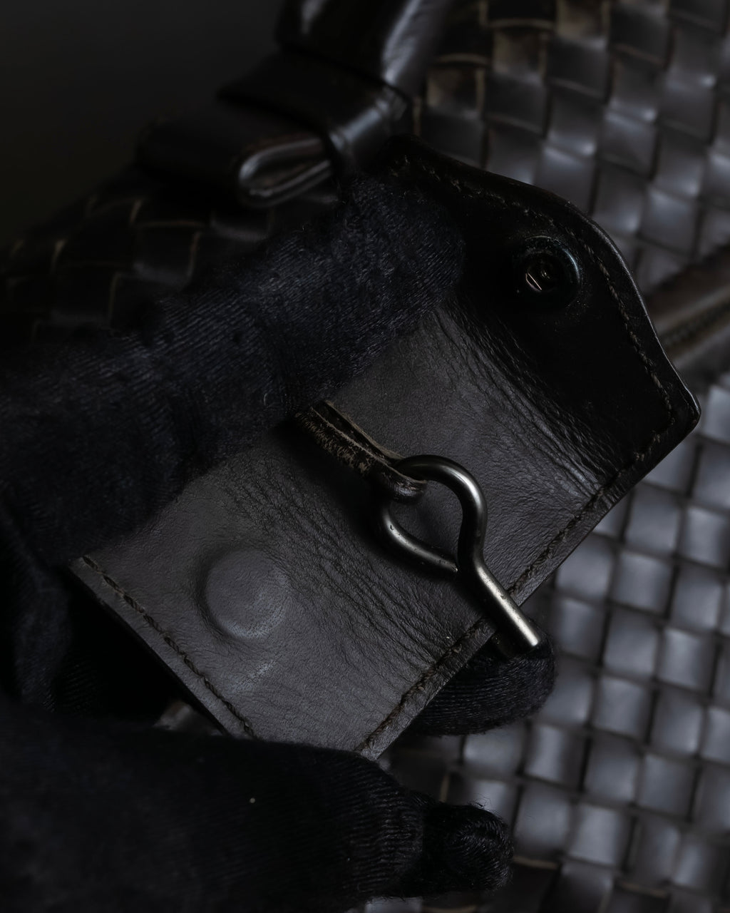 "BOTTEGA VENETA" Intrecciato design briefcase bag