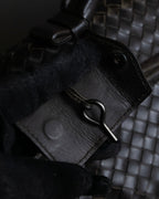 "BOTTEGA VENETA" Intrecciato design briefcase bag