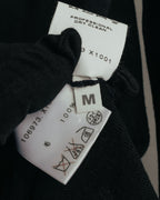 “GUCCI” 2001-2004 Tom Ford era gathered wool fringe knit top