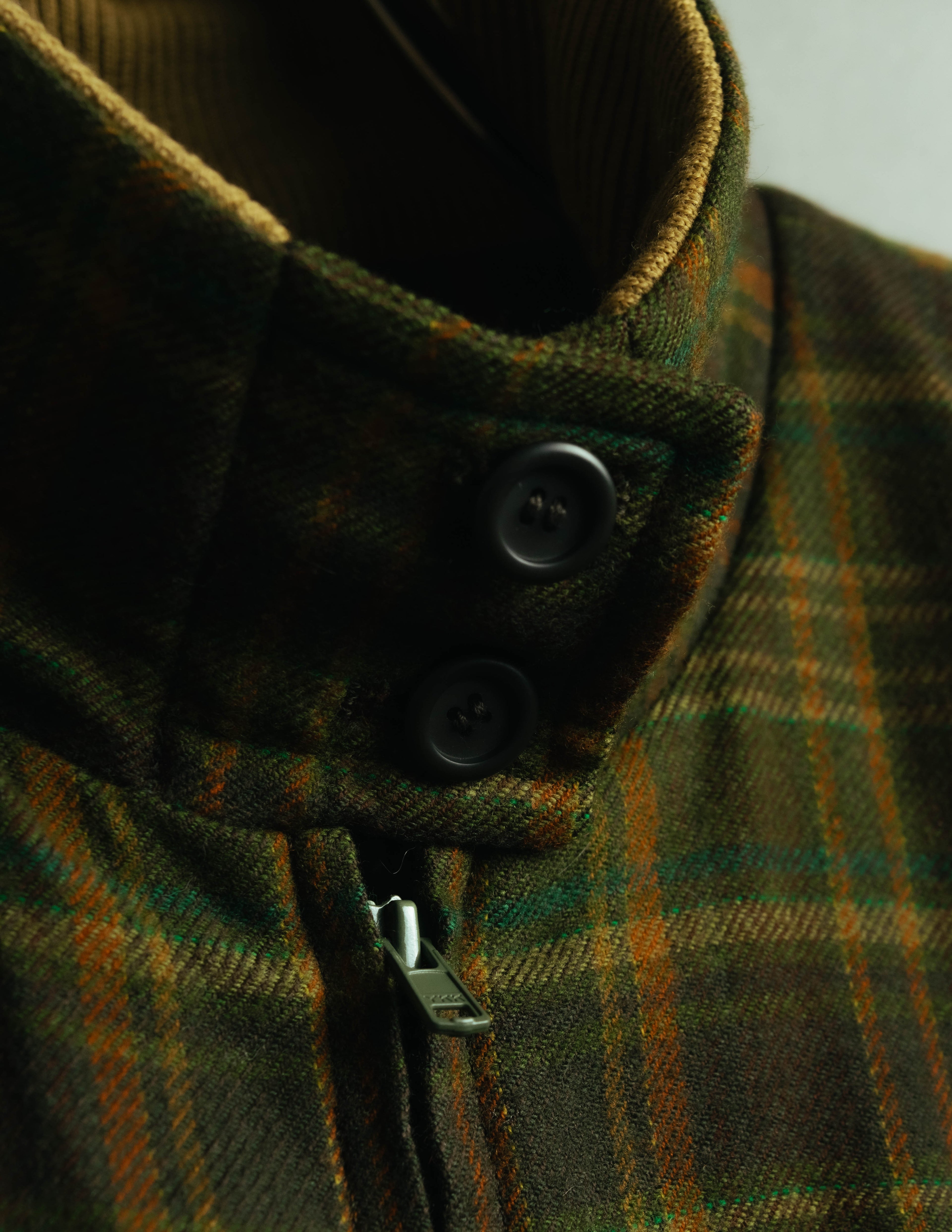 "Christian Dior" 80's-90's Wool plaid blouson and trousers set