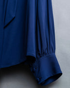 "BALENCIAGA" 16AW Pussy bow sailor shirt