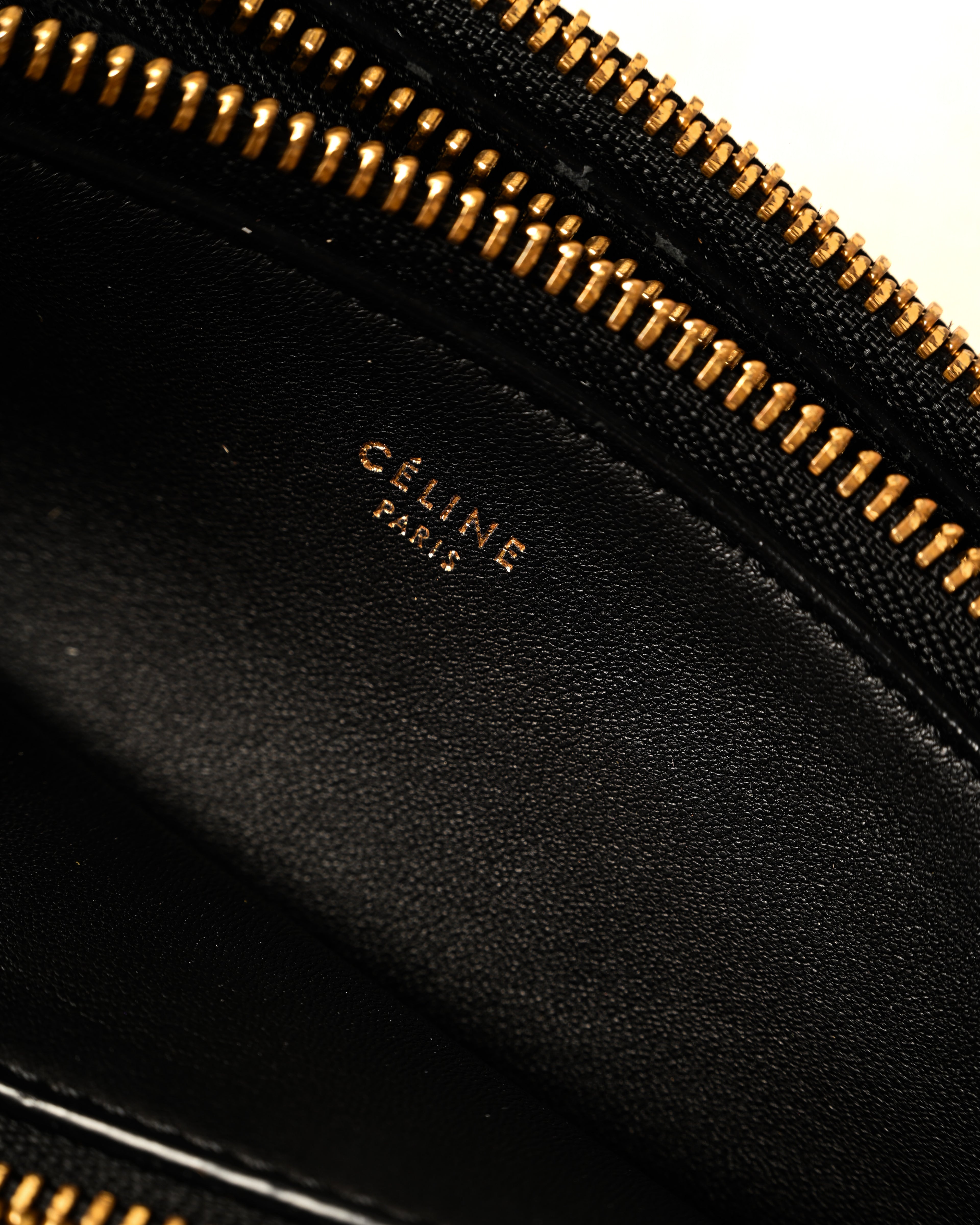 CÉLINE by Phoebe Philo
/ "Trio Small" Shoulder Bag Hair Calf