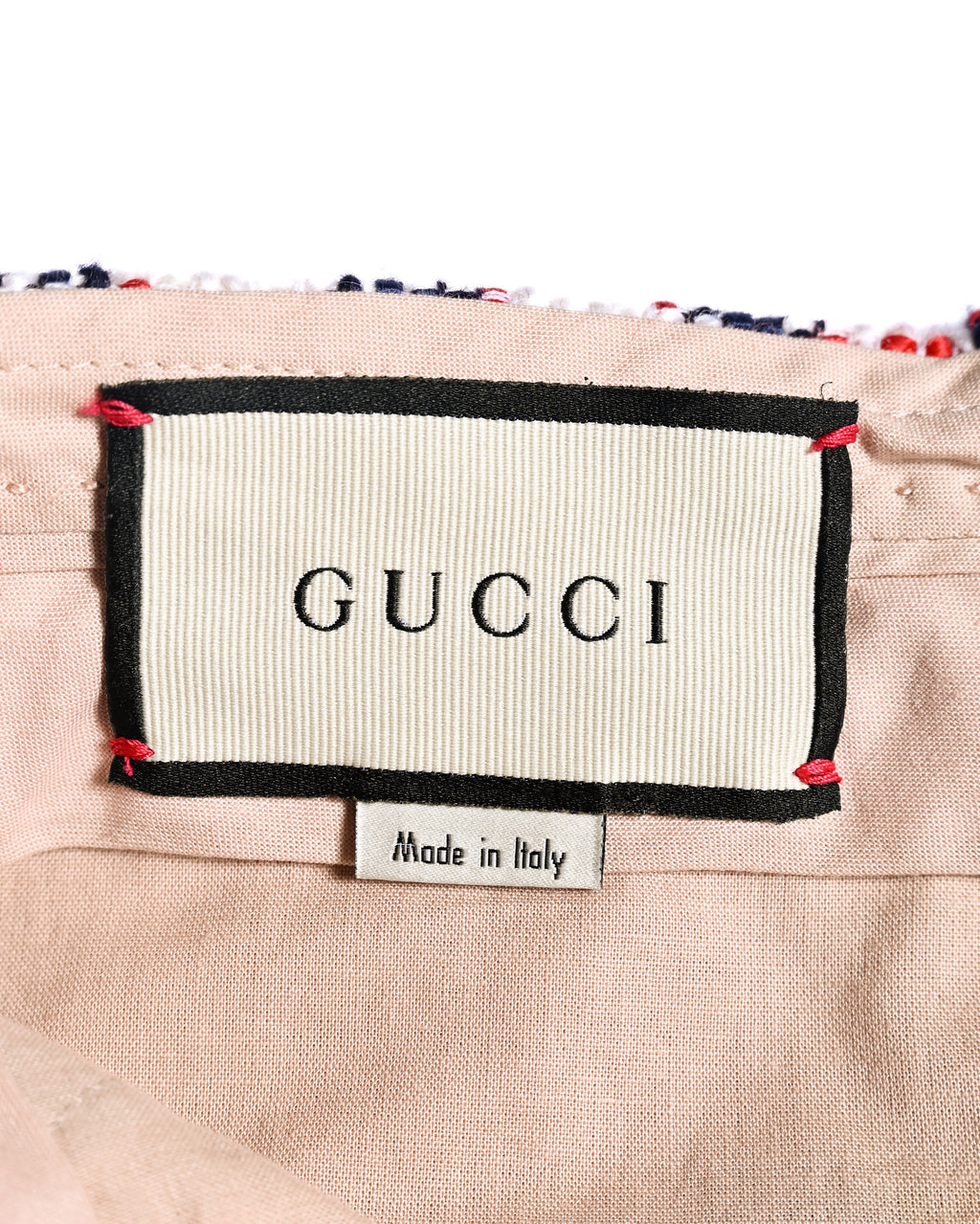 GUCCI by Alessandro Michele / Checkered Pattern Tweed Culotte Pants