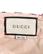 GUCCI by Alessandro Michele / Checkered Pattern Tweed Culotte Pants