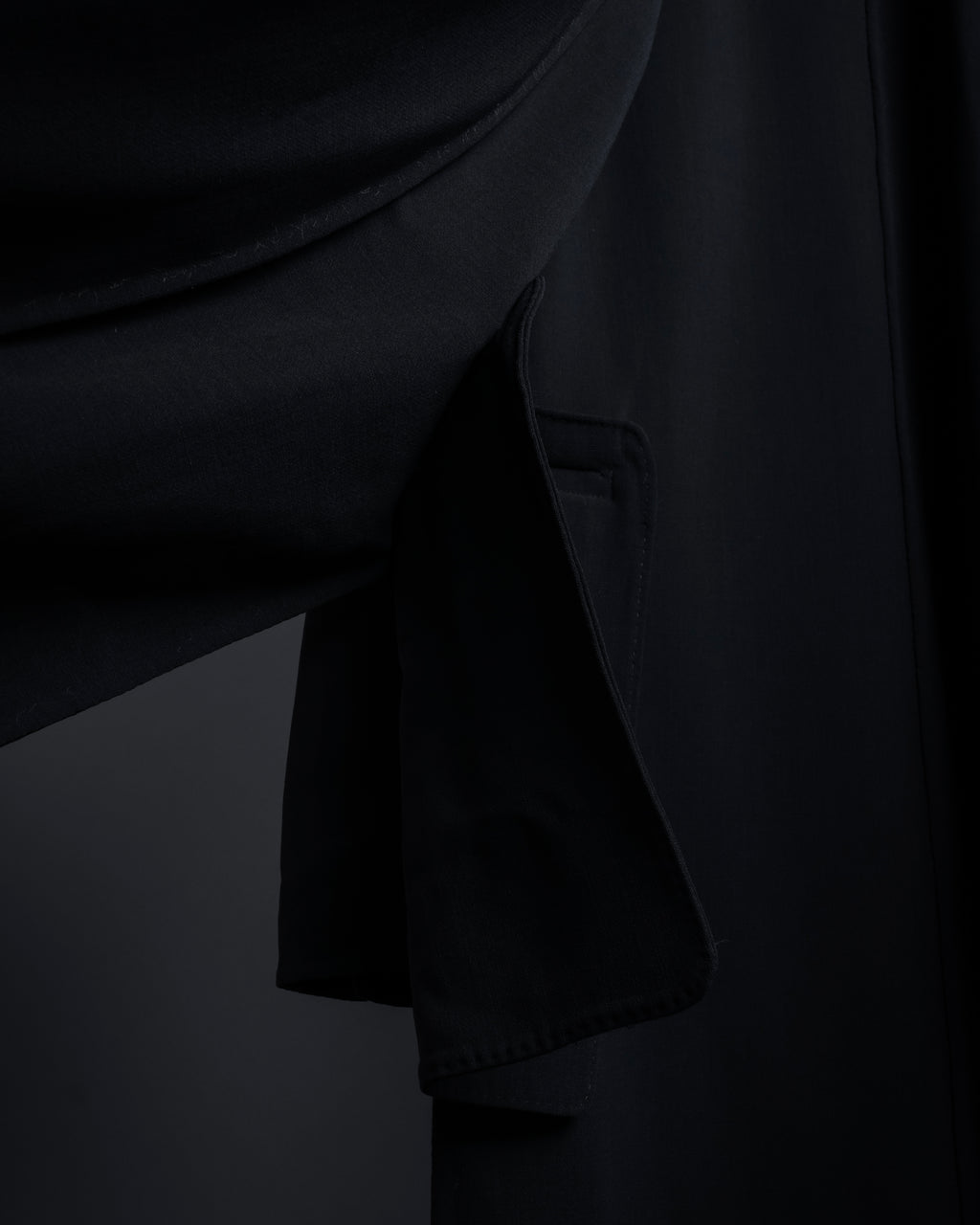 "Max Mara" CUCITO A MANO silver tag hand-sewn tailored coat