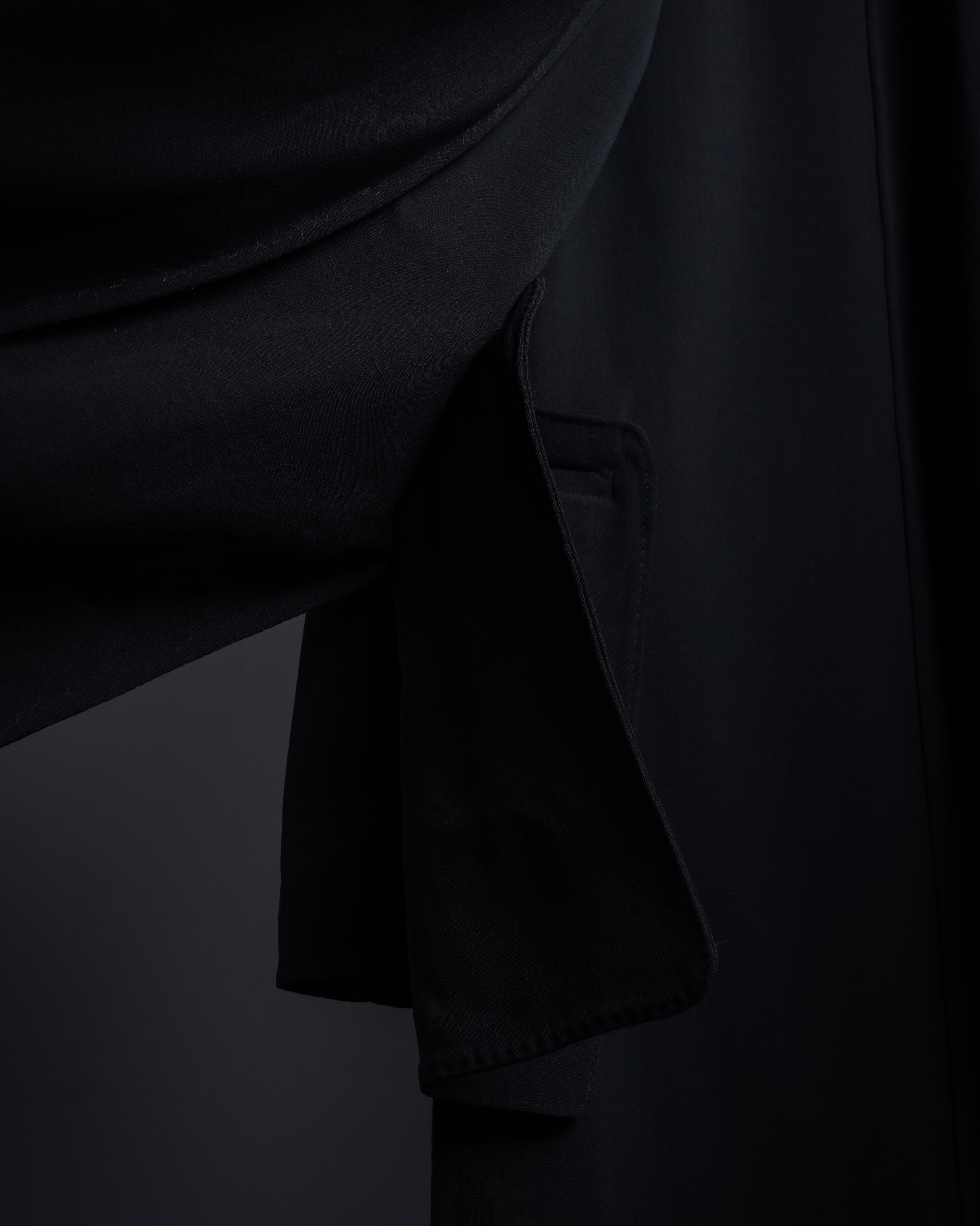 "Max Mara" CUCITO A MANO silver tag hand-sewn tailored coat