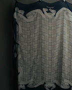 "Burberrys" 80's-90's Lightweight checked scarf