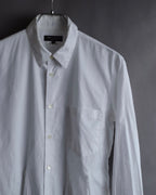 "COMME des GARCONS HOMME PLUS" 15SS Ripped cutting design cotton shirt