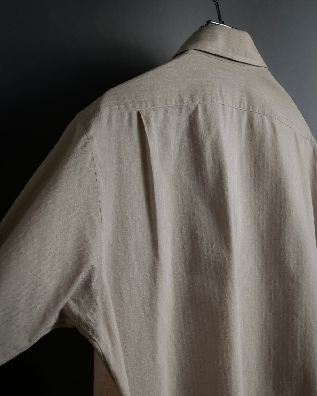 "CHRISTIAN DIOR MONSIEUR" 80's Marc Bohan design woven shirt