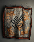 “Jean Paul Gaultier” 90’s-00’s Graphic logo scarf