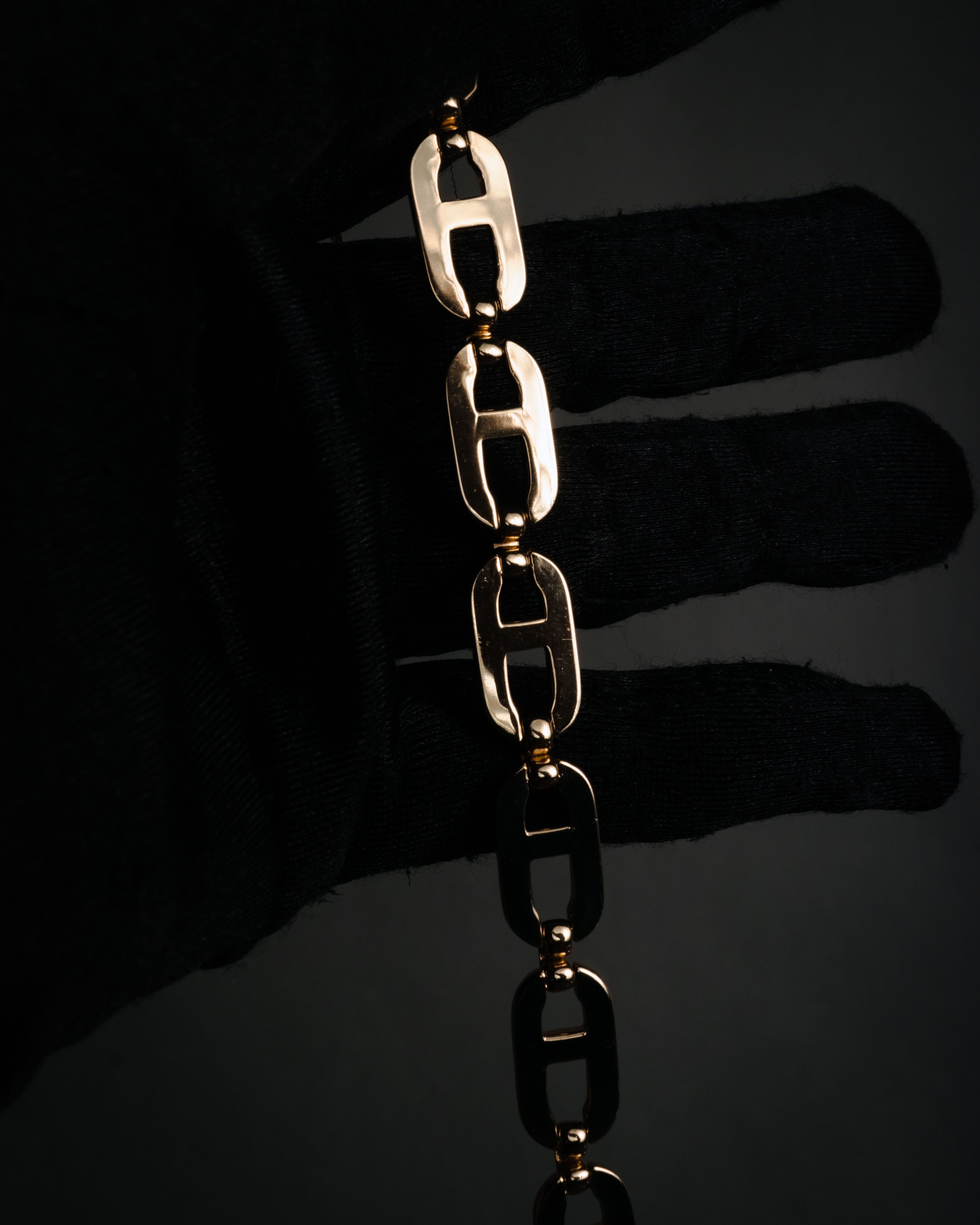 "Christian Dior" 80’s-90’s CD link chain bracelet