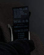 "Vivienne Westwood" Logo engraved wool long muffler