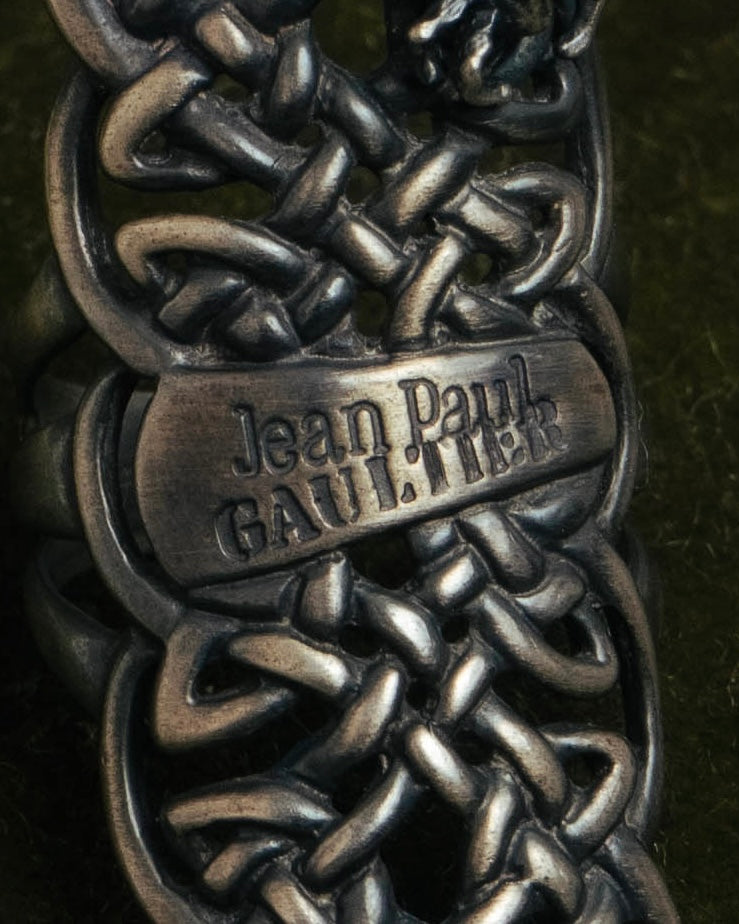 -SPECIAL- “Jean Paul Gaultier“ 90’s-00’s oxidized silver knot ring