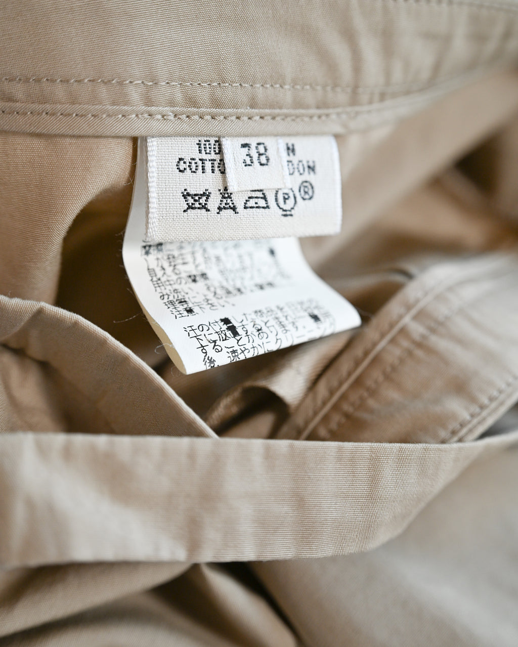 HERMES/ Waist Belt Designed Cotton Shorts