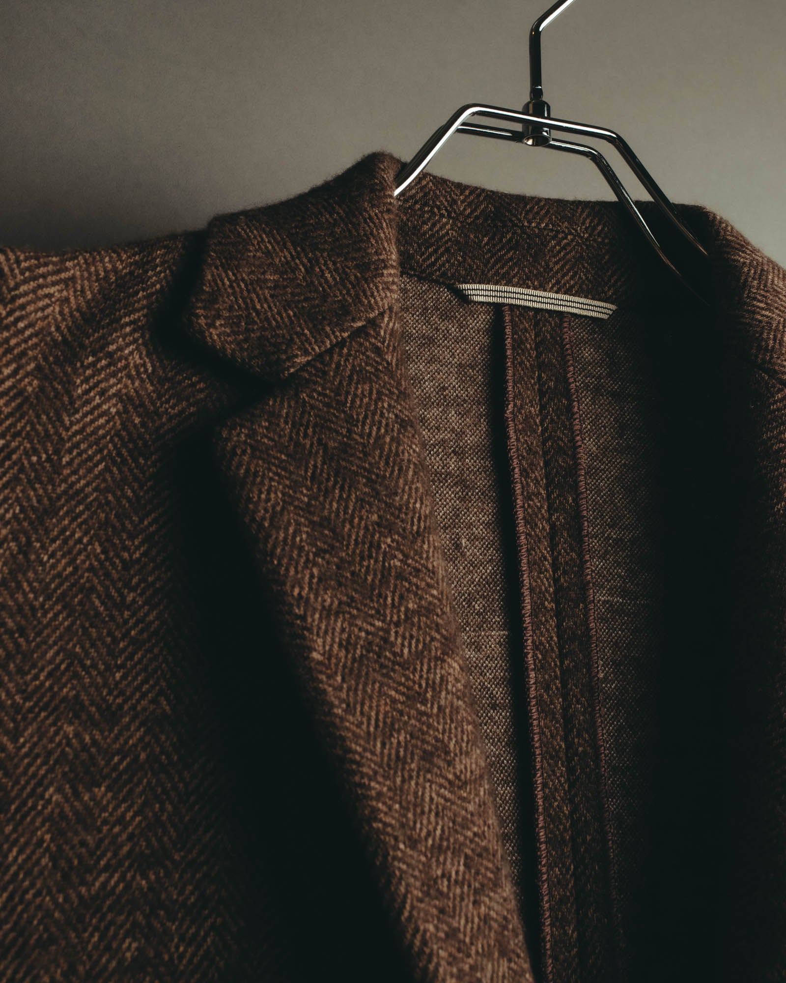 “WEEKEND MaxMara” 2010’s herringbone jersey single-button tailored jacket