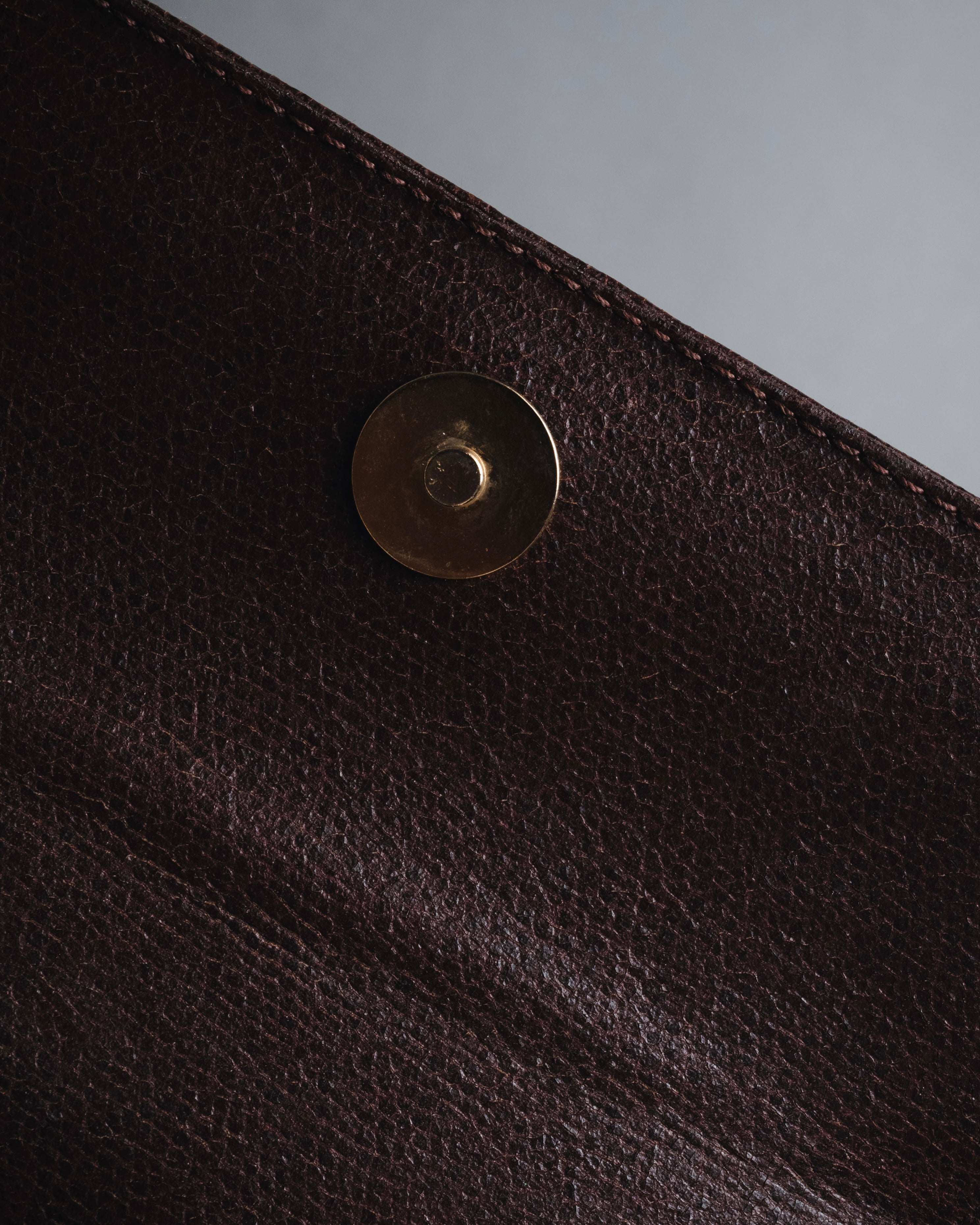 "Max Mara" Structured top handle leather shoulder bag