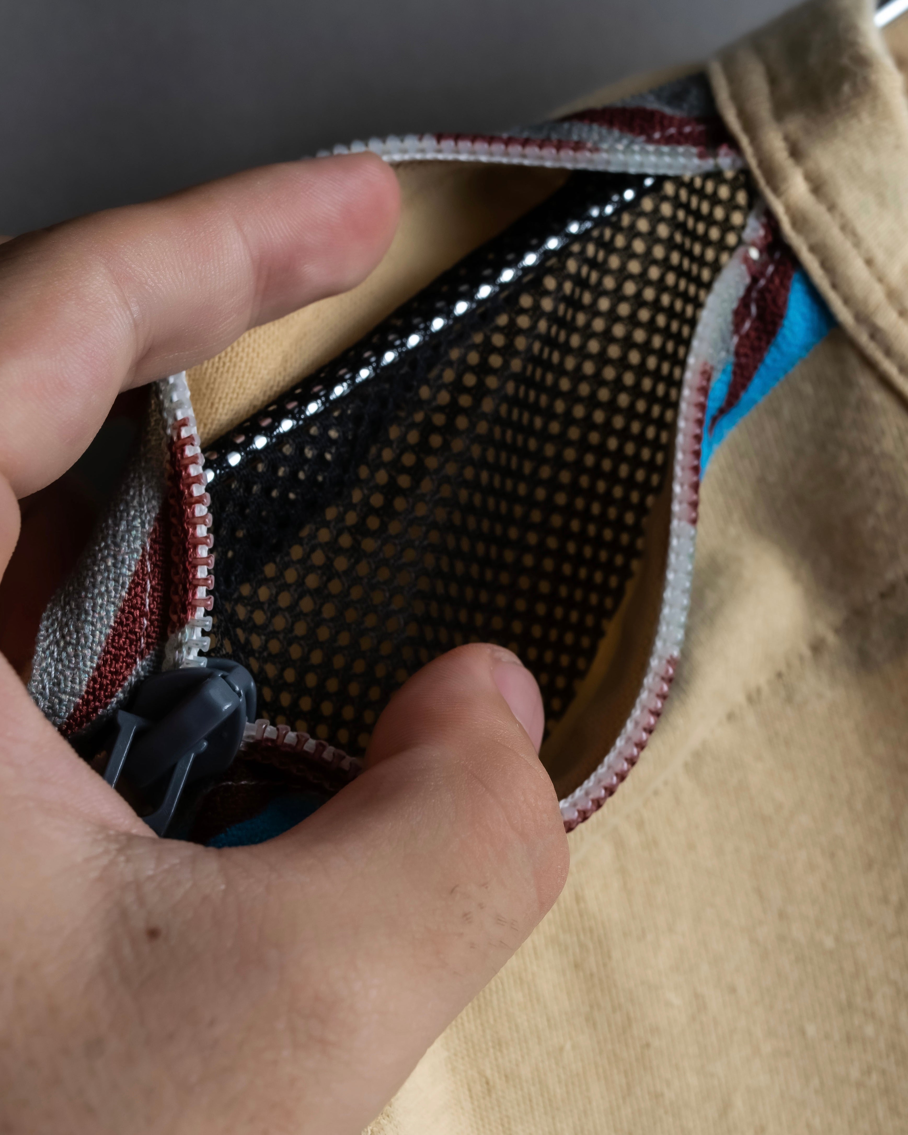 "COMME des GARCONS Shirt" Zip separate fabric detail long cut sew