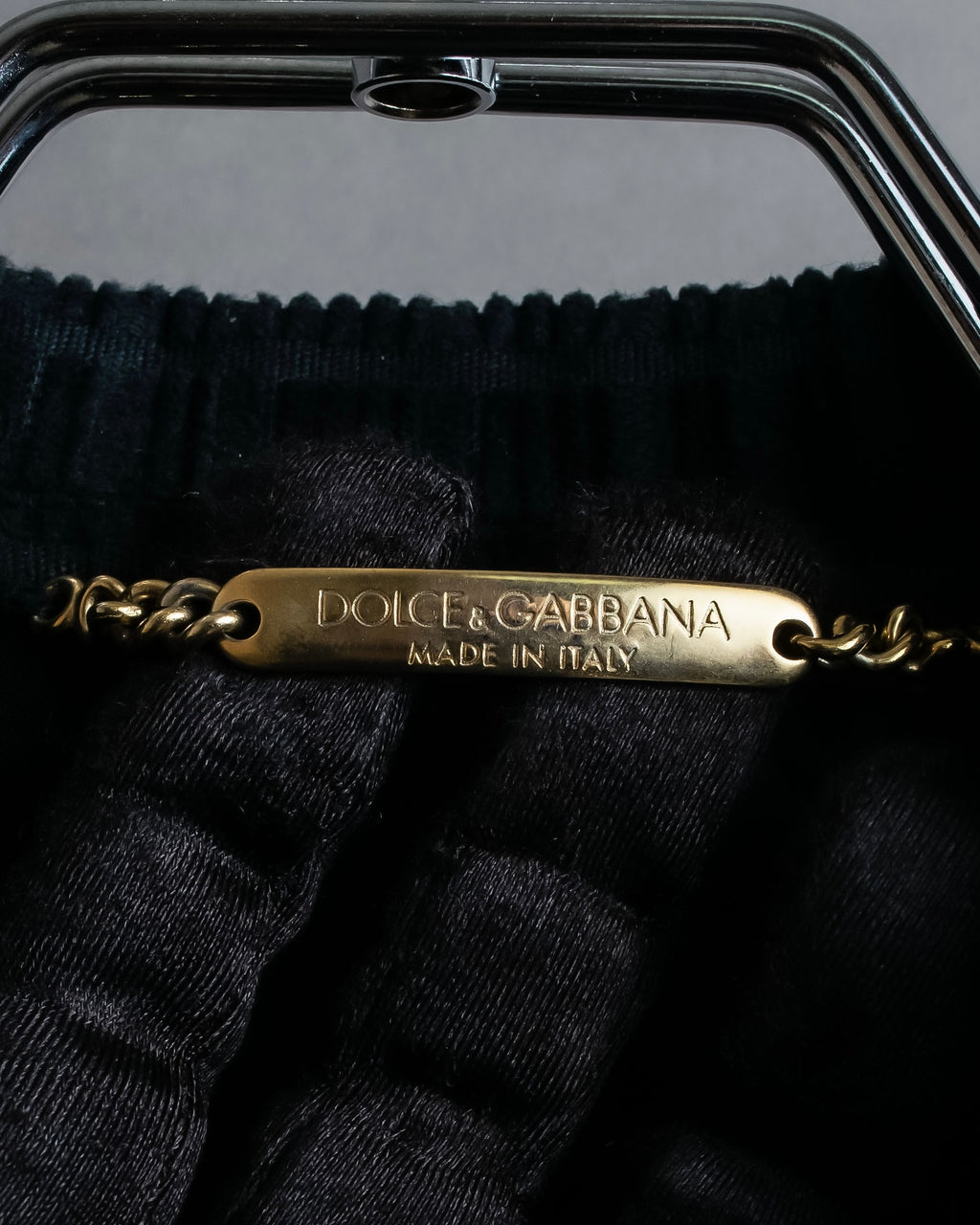 "DOLCE &amp; GABBANA" Checkered velvet tailored jacket