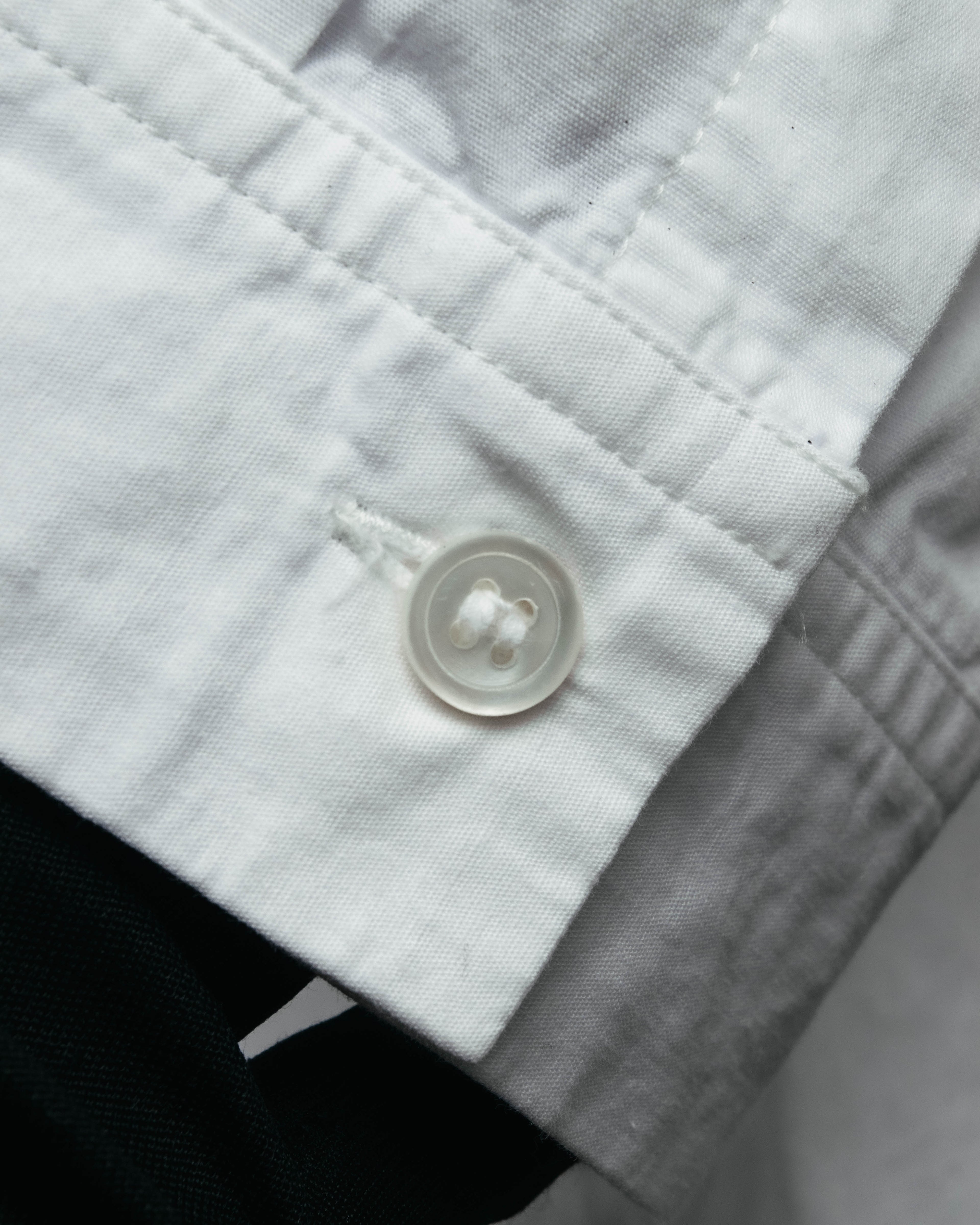 "Y's" 90's-00's Open collar long cotton shirt coat