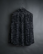 “COMME des GARÇONS” 2010SS Graphic polka dot cotton shirt