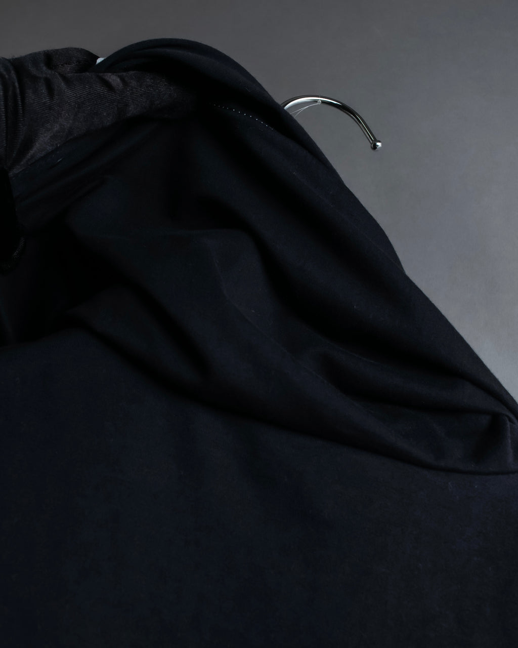 "Y-3" Asymmetrical three-stripes wrap dress