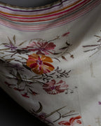 “GUCCI” Botanical printed silk scarf