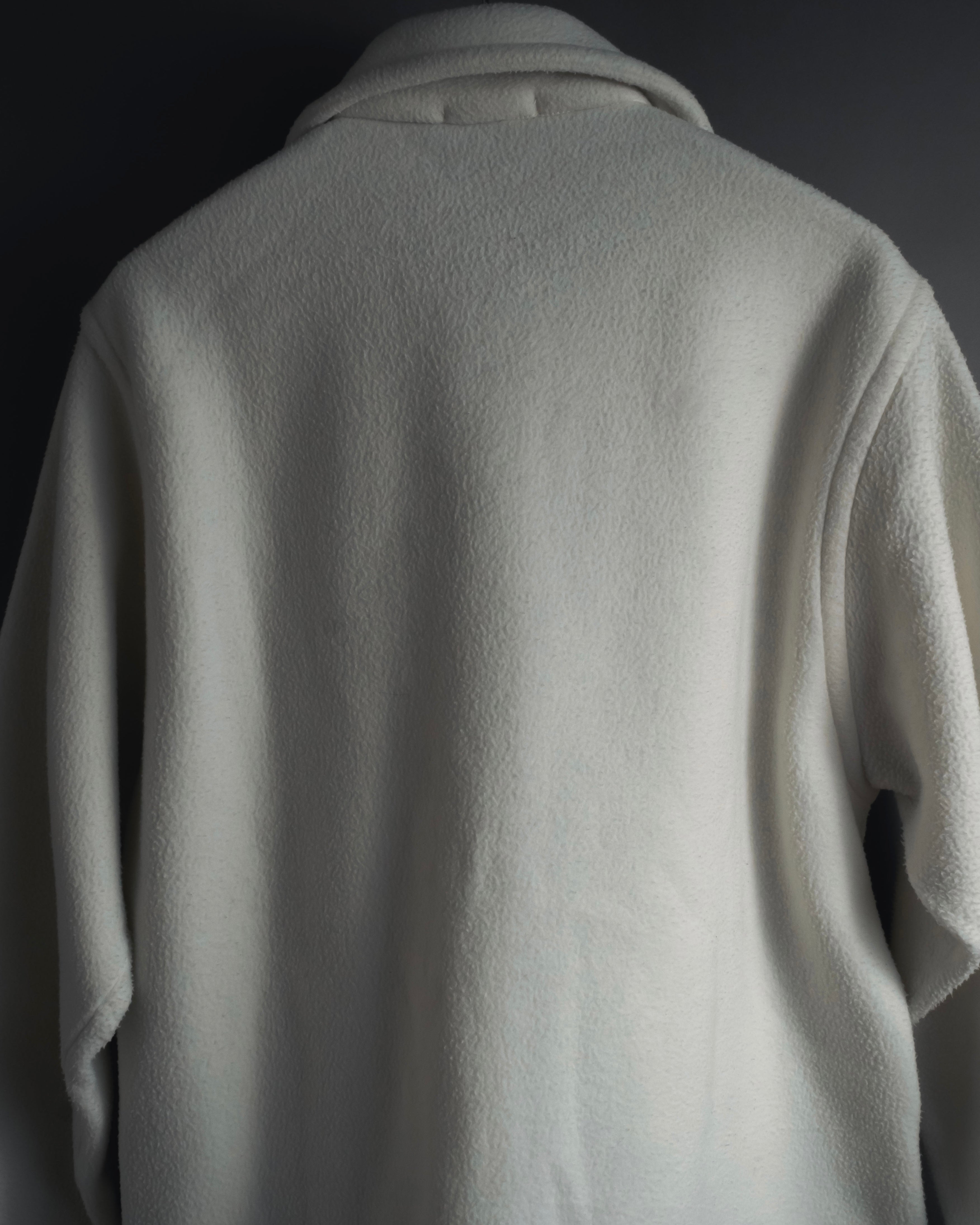 "GUCCI" 90’s-00’s Minimal fleece gold buttons jacket