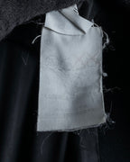 "GIANFRANCO FERRE" Multiple button sequences shaped long coat