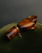 "Christian Dior" 90's Gold tone rhinestone chain bracelet