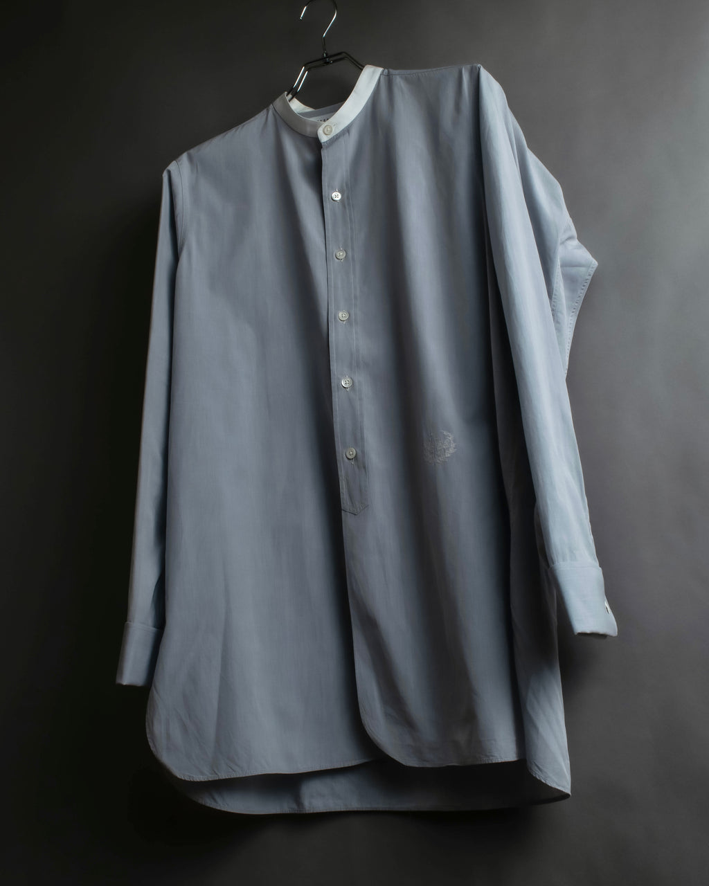 "MAISON MARGIELA" 21SS Long tail design band collar shirt