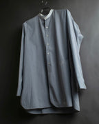"MAISON MARGIELA" 21SS Long tail design band collar shirt