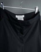 "Christian Dior Boutique Paris" Beautiful waistline wide silhouette Slacks