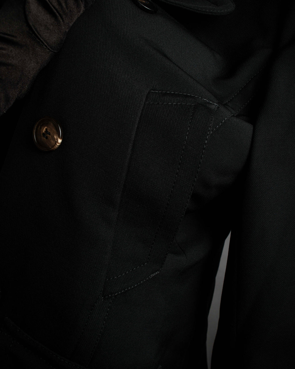 "Dolce & Gabbana" Navy originated Italian tailored pea coat