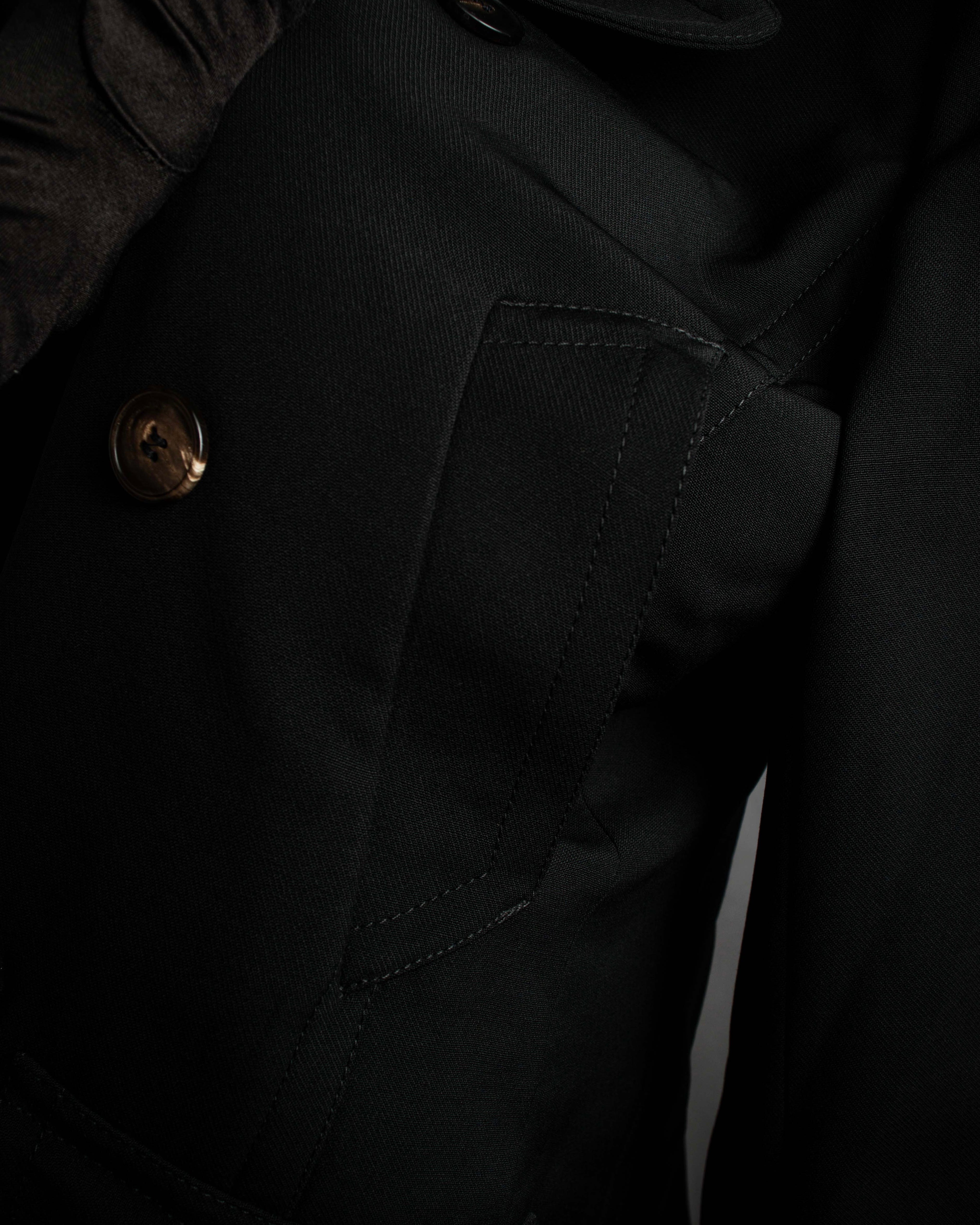 "Dolce & Gabbana" Navy originated Italian tailored pea coat