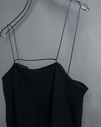 "BALENCIAGA" Piping material switching camisole