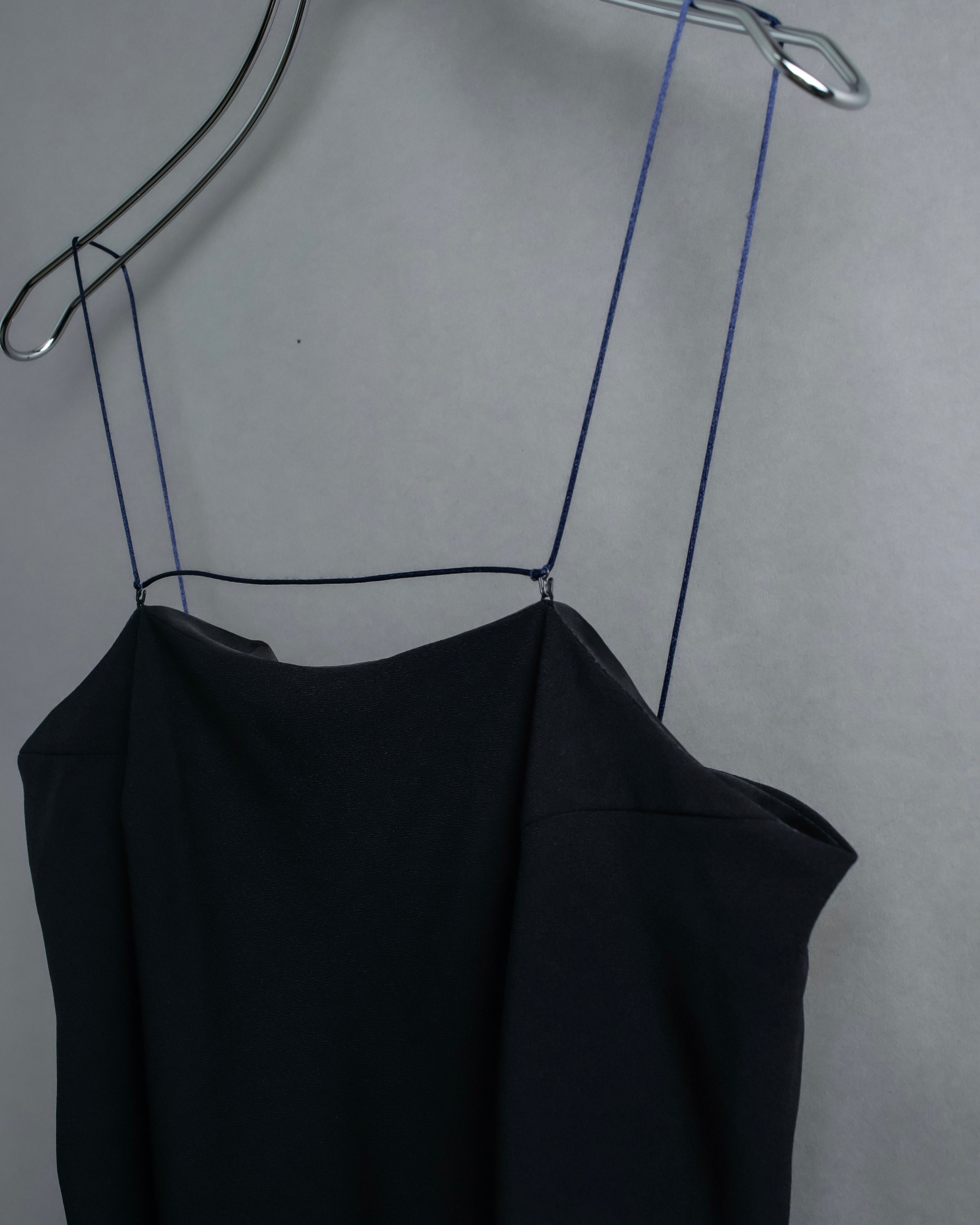 "BALENCIAGA" Piping material switching camisole